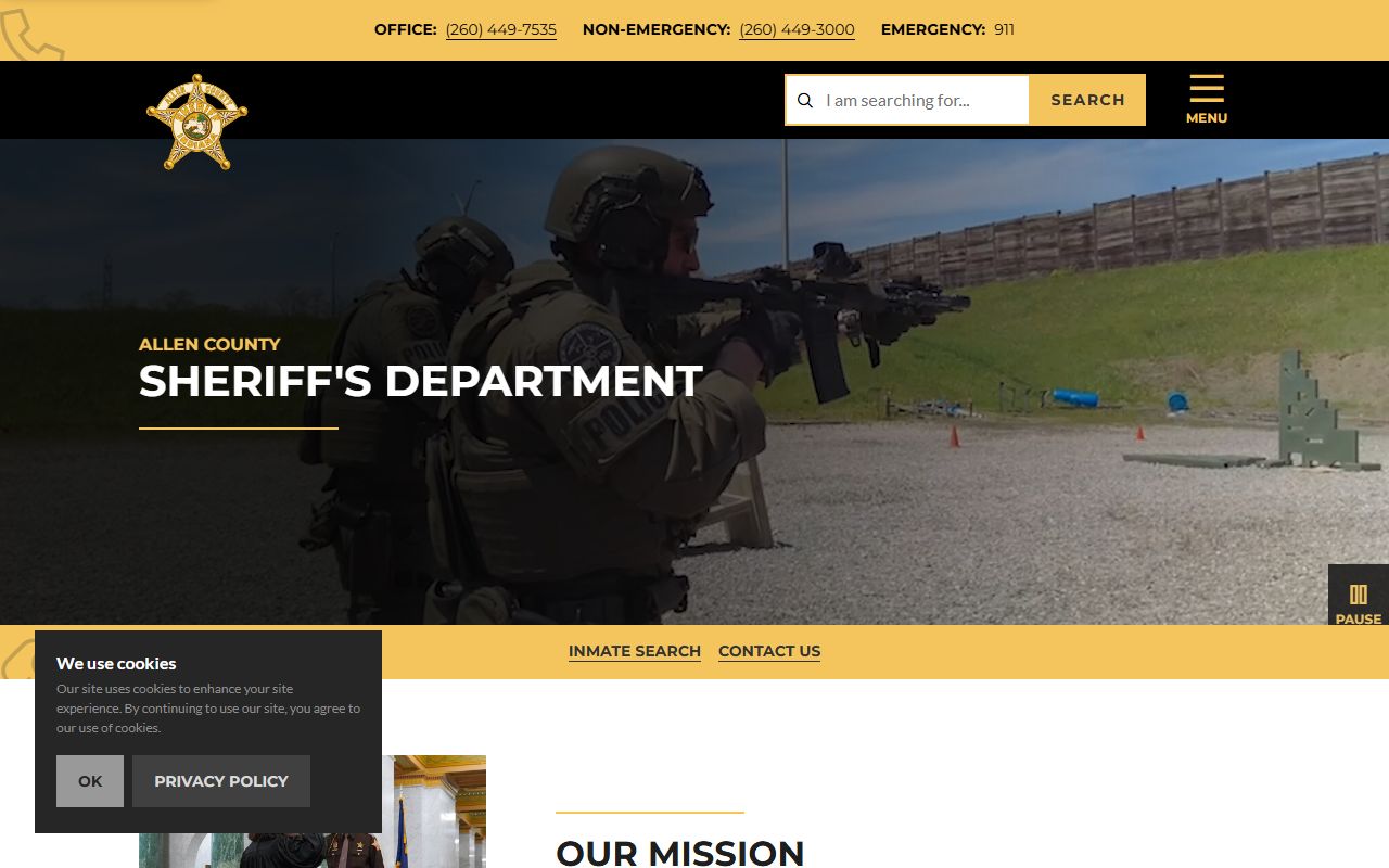 Allen County Sheriff website Allen County jail mugshots