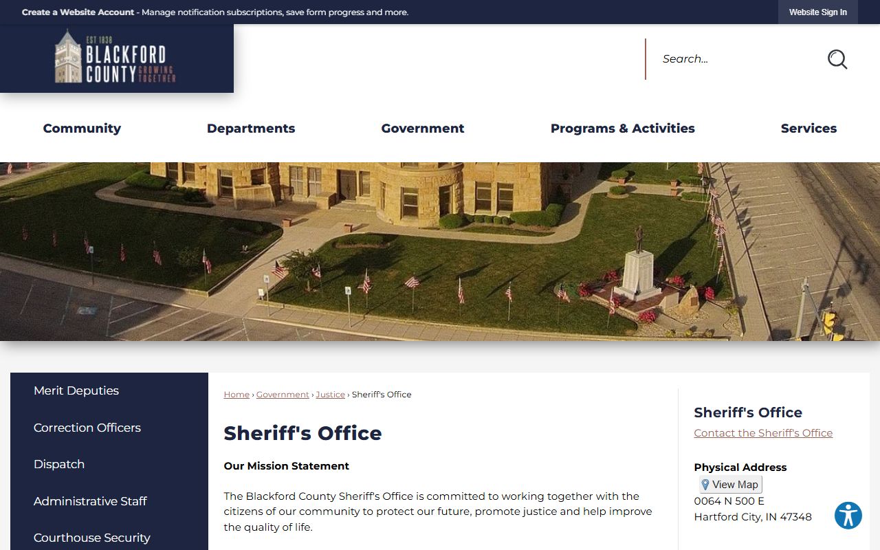 Blackford County Sheriff Office Blackford County jail mugshots