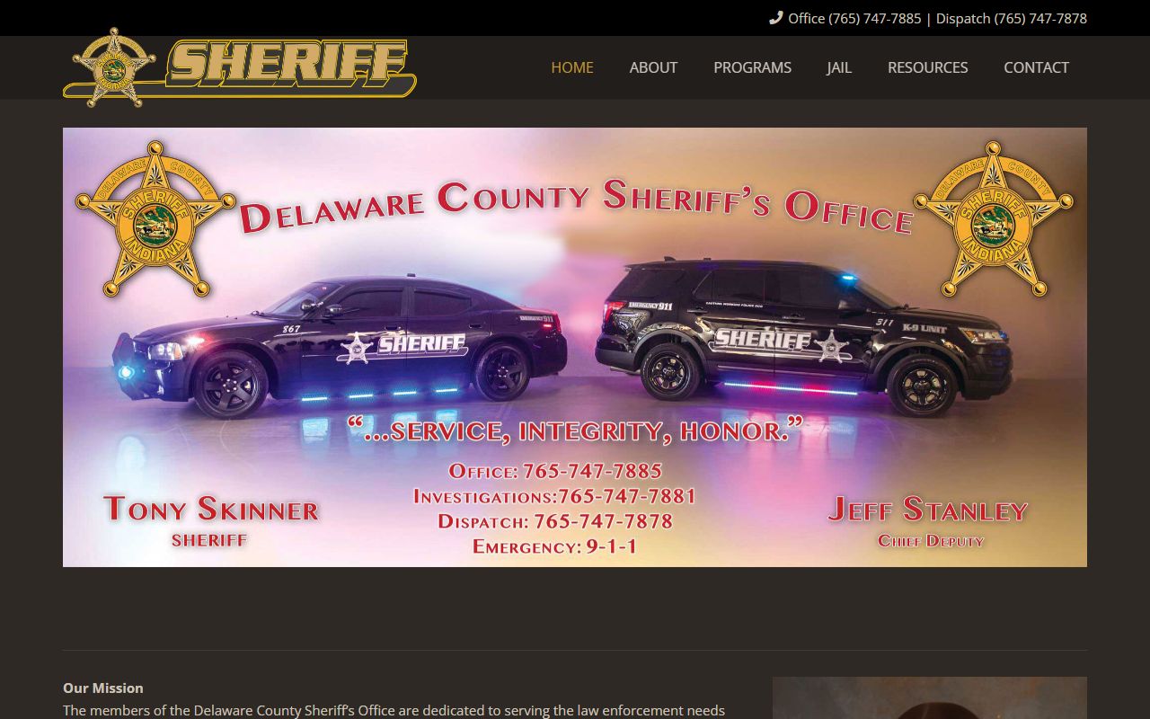 Delaware County Sheriff website Delaware County jail mugshots